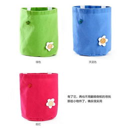 創意生活新主張 糖果色收納掛袋，實用與美觀的完美融合